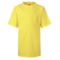 thumbnail image 1 of Hanes Nano-T Kids` T-Shirt, S, Yellow, 1 of 1
