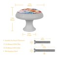 thumbnail image 5 of Petal Flower Round Glow-in-the-Dark Fluorescent Cabinet and Dresser Knobs - 4-Pack, 5 of 6