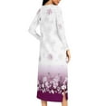 thumbnail image 5 of Women's Long Length Robe with Zipper and Pockets for Cozy Winter Nights and Home Wear, 5 of 9