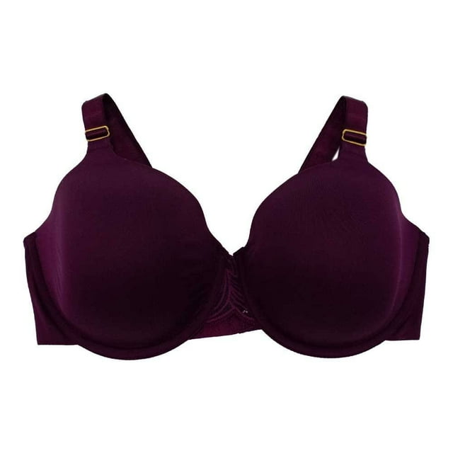 Brassiere Curvation para Dama Diseño Liso Vino Talla 36B