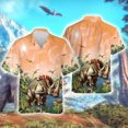thumbnail image 3 of Camisas de dinosaurios 2024 para hombre, camisa hawaiana con estampado 3D para hombre, camisetas de playa de manga corta 6xl, blusa unisex, camisa, 3 of 5