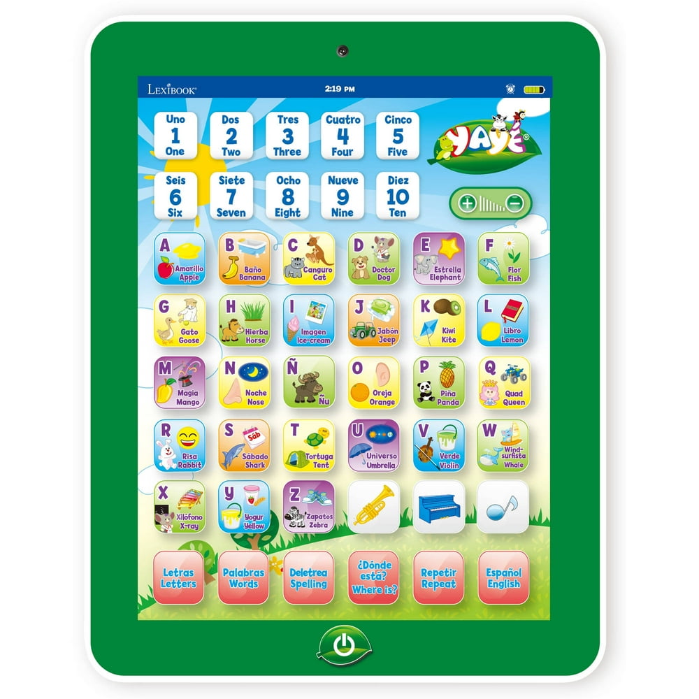 Lexibook Kids Pad Bilingual Es/En - Walmart.com - Walmart.com