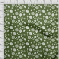 thumbnail image 3 of oneOone Cotton Poplin Green Fabric Florals Craft Projects Decor Fabric Printed By The Yard 42 Inch Wide, 3 of 4