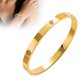 thumbnail image 3 of Pulseras de oro para las mujeres de la amistad pulseras brazalete de circonio cúbico de acero inoxidable pulsera de joyería de cumpleaños para las mujeres, 3 of 6