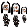 thumbnail image 3 of LuLiaMenton Cozy Matching Halloween Pajamas, Ghost Pumpkin Family PJ Set, 2-3T-Kid, 3 of 6