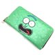 thumbnail image 1 of Cartera Cucumber Ricks Mortys Ricks Anime de piel sintética unisex, 1 of 1