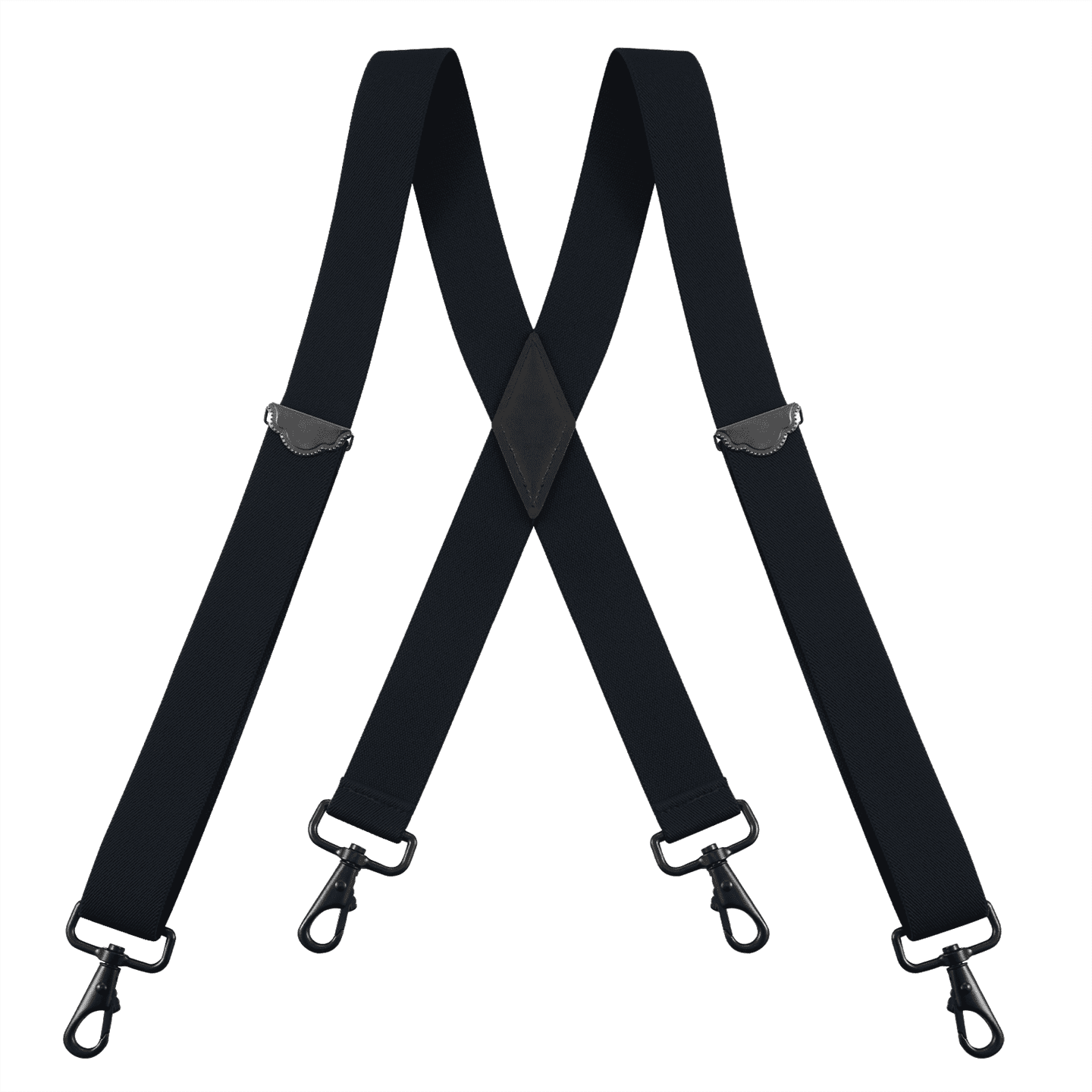X Back with Metal Hooks Buyless Fashion Suspenders for Men 48 Adjustable Straps 1 1/4 