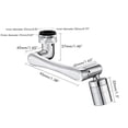 thumbnail image 1 of Grifo Con Filtro Contra Salpicaduras Grifo Giratorio De 1080° Cabezal Rociador Extensor De Grifo Aireador Accesorio Para Grifo Del Fregadero, 1 of 8