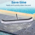 thumbnail image 5 of Swimming Pool Cleaning Brush Swimming Pool Brush Head Swimming Pool Step Angle Brush Hot Tub Cleaning Brush For Above Ground Pool In Ground 2 Pieces, 5 of 5