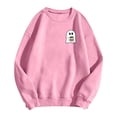 thumbnail image 4 of CONZONE Halloween Womens Sweatshirts Cute Ghost Graphic Oversized Sweatshirt for Women Spooky Season Fall Winter Pullover Tops, 4 of 4
