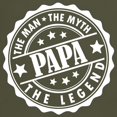 thumbnail image 3 of CafePress - Popa The Man, The Myth, The Legend T Shirt - Men's Classic Graphic Cotton T-Shirt, 3 of 4