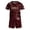Wine, variant on Boys Athletic Sports Team Training And Shorts Set For Youth Play