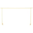 thumbnail image 3 of NUAHRHY Over The Table Rod Stand with Clamps Adjustable Height 48" Width 31"-98" Table Arch Hanging for Wedding Birthday Party Halloween Christmas Gold, 3 of 10
