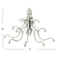 thumbnail image 2 of Creative Co-Op Antique Decorative Cast Iron Multi Hook Wall Hanger With 15 Hooks Distressed White, 2 of 5
