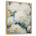 thumbnail image 2 of Designart "Full Bloom Of Mums" Mums Floater Framed Canvas Prints, 2 of 5