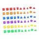 thumbnail image 5 of 60 juguetes de clasificación y apilamiento de sólidos geométricos en 3D, conos de diferentes formas, materiales manipulativos matemáticos educativos, 5 of 10