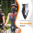 thumbnail image 3 of Bufanda Para Cubrir La Cara Ciclismo Moda Protección Solar Gran Textura Primavera Y Verano Bufandas Colgantes Para Orejas A Prueba De Frío Bxhe046 Yuarrent OD019373-04, 3 of 6
