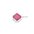 thumbnail image 2 of Mosaico Azulejos Unique Bargains Vidrio Azulejos Brillo Cristal Mosaico 1 x 1cm Fucsia 100uds, 2 of 7
