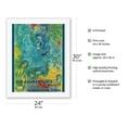 thumbnail image 2 of Die Zauberflöte (The Magic Flute) - Mozart - Metropolitan Opera - Vintage Advertising Poster by Marc Chagall c.1966 - Fine Art Rolled Canvas Print 20in x 26in, 2 of 4