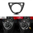 thumbnail image 1 of Real Carbon Fiber for Fiat 500 2011-2023 for Abarth 595 695 2016-2023 Manual Gear Shift Cover Gear S, 1 of 5