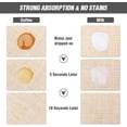 thumbnail image 2 of GFDYREE Coffee Mat Coffee Bar Mat Hide Stain Absorbent Drying Mat with Waterproof Rubber Backing Fit Under Coffee Maker Coffee Machine Coffee Pot Espresso Machine Coffee Bar Accessories-19"x, 2 of 7