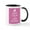 White/Black Inside, variant on CafePress - Keep Calm And Hop Along For Easter Mug - 11 oz Ceramic Mug - Novelty Coffee Tea Cup