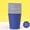 BU2, variant on Koadzawe 10 Pieces 9 Ounce Disposable Paper Cups Cups Drinking Cups For Diy And Holiday 15Colors Big Cup (Bu2, One Size)