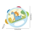 thumbnail image 2 of QIPOPIQ Hand-Clapping Tambourine Cute Cartoon Music Drum Early Education Musical Instrument Hearing Development Color Cognition Blue, 2 of 7