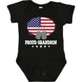 thumbnail image 3 of Inktastic Proud Military Grandson Us Flag Boys Baby Bodysuit, 3 of 5