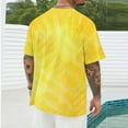 thumbnail image 4 of ZOYOEN Mens Graphic T Shirts- Loose Casual Soft Short Sleeve Funny Tees Yellow Size XL, 4 of 6