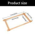 thumbnail image 5 of Misright Mulfunctional Retangular Embroidery Hoop Adjustable Wood Embroidery Frame, 5 of 8
