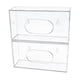 thumbnail image 1 of Porta guantes desechables transparente, premium, organizador resistente, multiusos, fácil de usar 2 piezas, 1 of 9