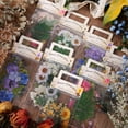 thumbnail image 2 of FNNMNNR 40 Sheets Scrapbook Decals Waterproof Multi-size PET Flowers Leaves Plants Sticker Pack Student Stationery, 2 of 10