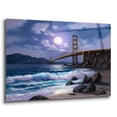 thumbnail image 2 of Epic Art 'I love you San Francisco' by Anthony Casay, Acrylic Glass Wall Art, 36"x24", 2 of 8