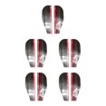 thumbnail image 2 of Justharion Stylish Car Rearview Mirror Rain Brow Cover Easy To Install And Waterproof Scratch-resistant No.02 5Set, 2 of 6