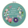 thumbnail image 1 of European-style Three-dimensional Embroidery Flower Production Adult Beginners Introduction Hand-embroidered DIY Material Package (Send Bamboo Embroidery), 1 of 5