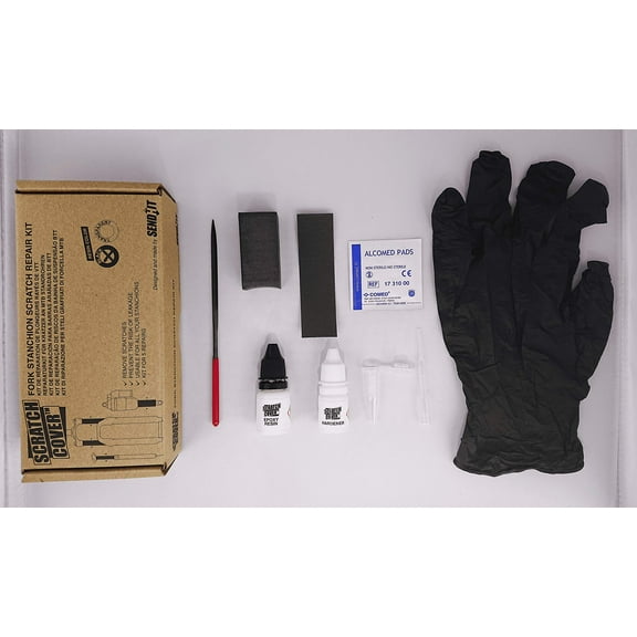 Sendhit Scratch Cover, Stanchion Repair Kit, Black, Each