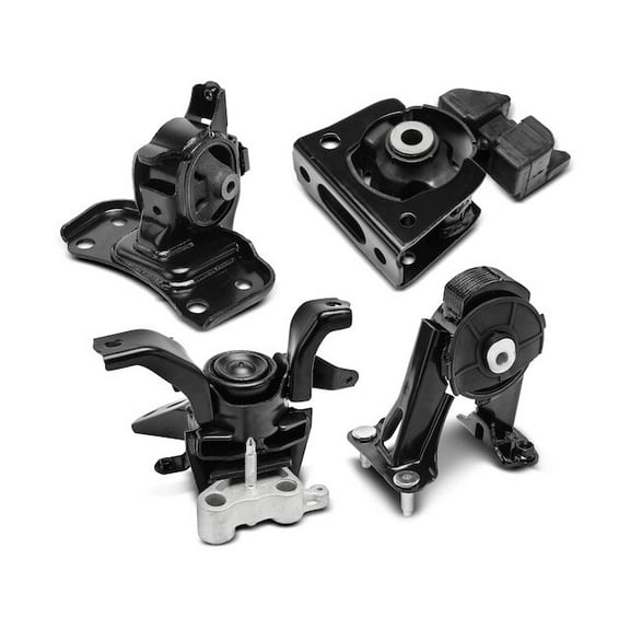 Engine Mount and Transmission Mount Kit 4 - Compatible with 2010 - 2015 Toyota Prius 1.8L 4-Cylinder 2011 2012 2013 2014
