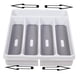 thumbnail image 1 of Organizador de cajones de cocina, cajón de vajilla, caja de bandeja de almacenamiento de cocina multiusos para cuchara de cubiertos perfecl Cajón de vajilla, 1 of 8