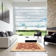 thumbnail image 7 of Ahgly Company Machine Washable Indoor Rectangle Abstract Grapefruit Red Area Rugs, 8' x 12', 7 of 7