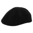 thumbnail image 3 of Boina francesa vintage: gorra negra estilo vendedor de periódicos para mujer. Boina ligera de poliéster para otoño e invierno, ideal para el día a día., 3 of 6