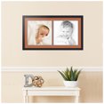 thumbnail image 2 of ArtToFrames Collage Photo Picture Frame with 2 - 14x14 Openings, Framed in Black with Red Orange and Black Mats (CDM-3926-40), 2 of 8