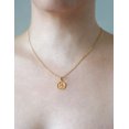 thumbnail image 2 of Collar Capricornio Dorado Armario Joyería Collar para Mujer Signo Zodiacal, 2 of 5