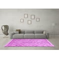 thumbnail image 3 of Ahgly Company Indoor Rectangle Abstract Purple Contemporary Area Rugs, 2' x 5', 3 of 4