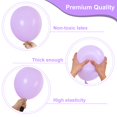 thumbnail image 3 of Set de globos RUBFAC, color morado pastel, 105 unidades, con cinta y pegamento, 3 of 7