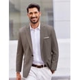 thumbnail image 2 of COOFANDY Mens Casual Sport Coat Blazer One Button Lightweight Suit Jackets, 2 of 6
