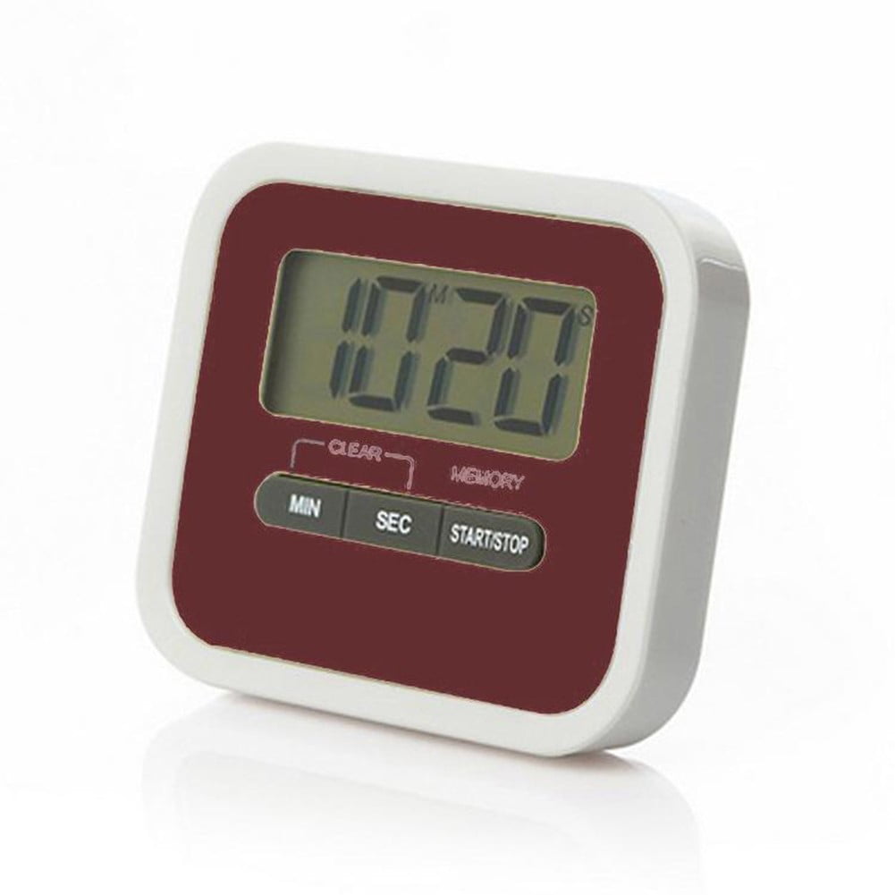 GLFILL Digital Timer Alarm Clock Kitchen Timer Kitchen Clock Stopwatch
