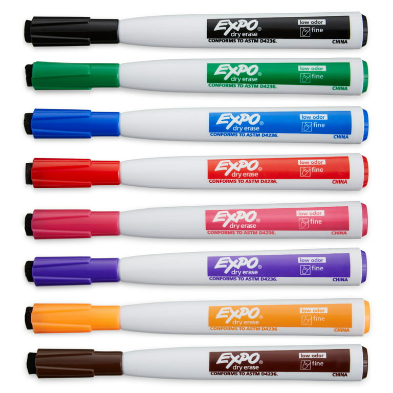 Mr. Pen- Magnetic Dry Erase Markers, 8 Pack with 1 Dry Erase