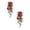 A701 Red 37.4" 2Pack, variant on 2Pcs Fake Hanging Flowers, Pink Rose Artificial Flower Vines, 37.4" Blush Pink Roses For Wall Decor, Wedding, Home, Bridal Shower, Valentines, Easter, Friendship Day Party Decoration (Red)
