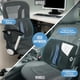 thumbnail image 3 of Almohada de apoyo lumbar Samsonite para silla de oficina y coche, 3 of 5